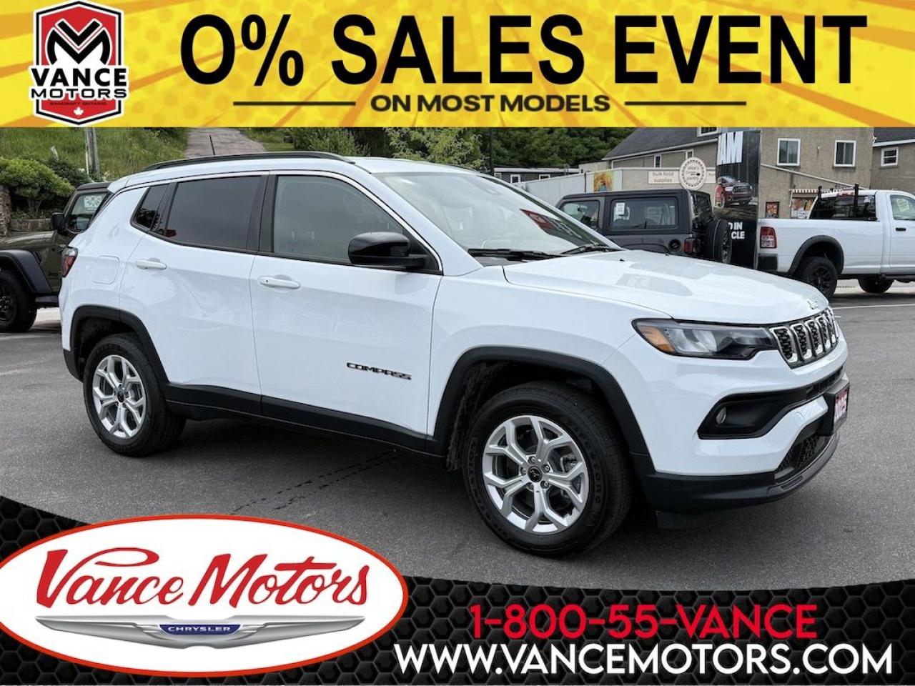 New 2025 Jeep Compass NORTH 4X4 for sale in Bancroft, ON