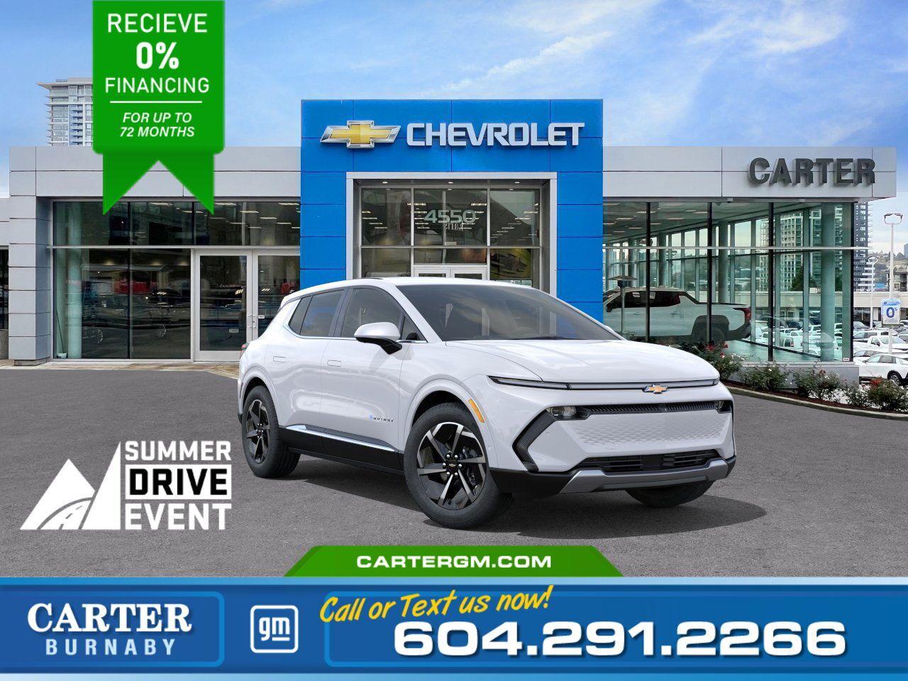 New 2025 Chevrolet Equinox EV for sale in Burnaby, BC
