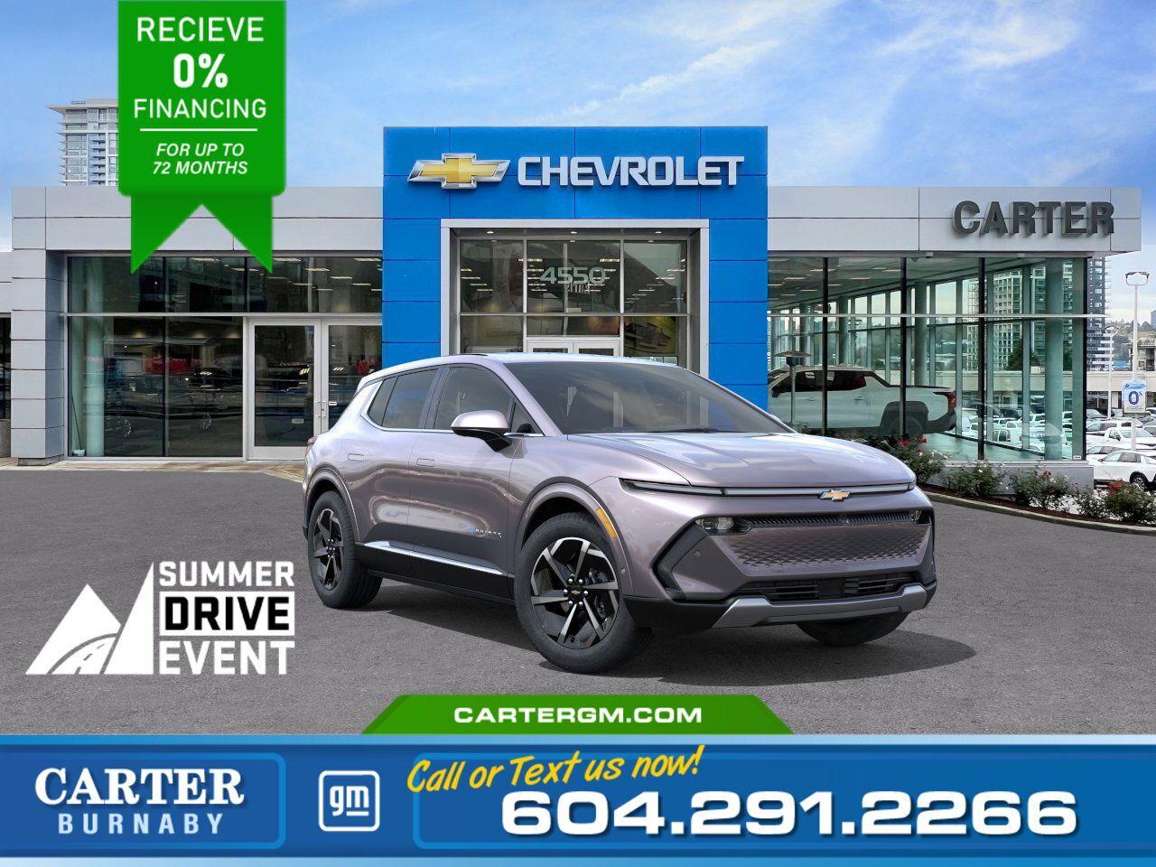 New 2025 Chevrolet Equinox EV for sale in Burnaby, BC