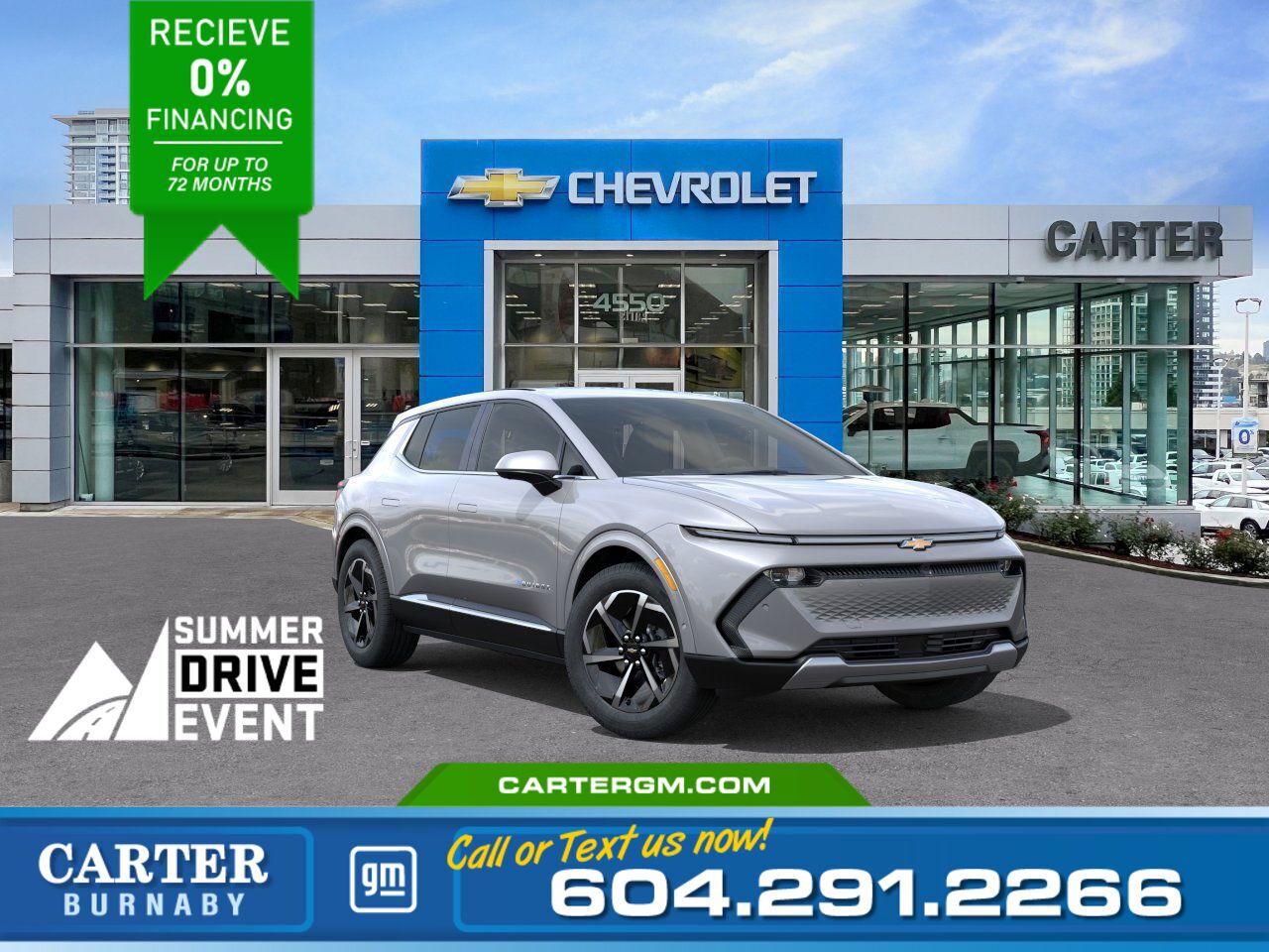 New 2025 Chevrolet Equinox EV for sale in Burnaby, BC