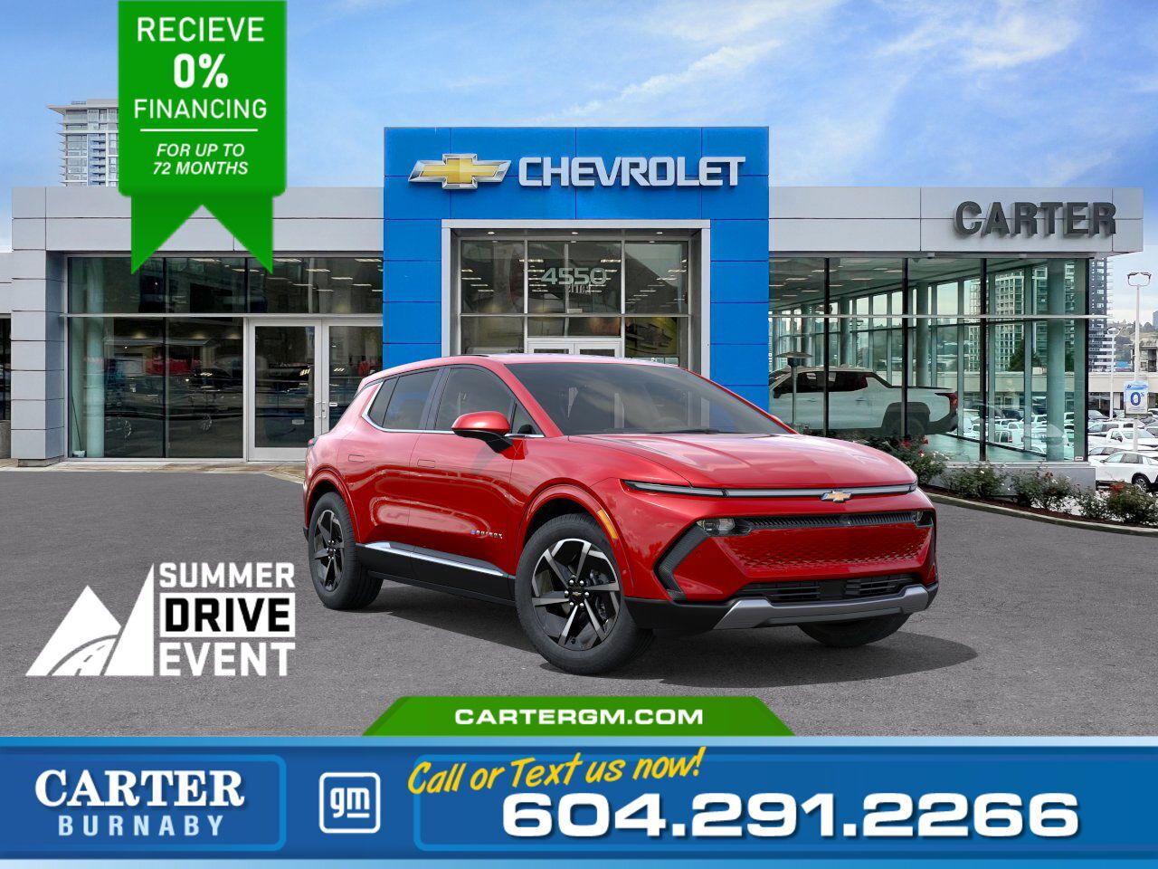 New 2025 Chevrolet Equinox EV for sale in Burnaby, BC