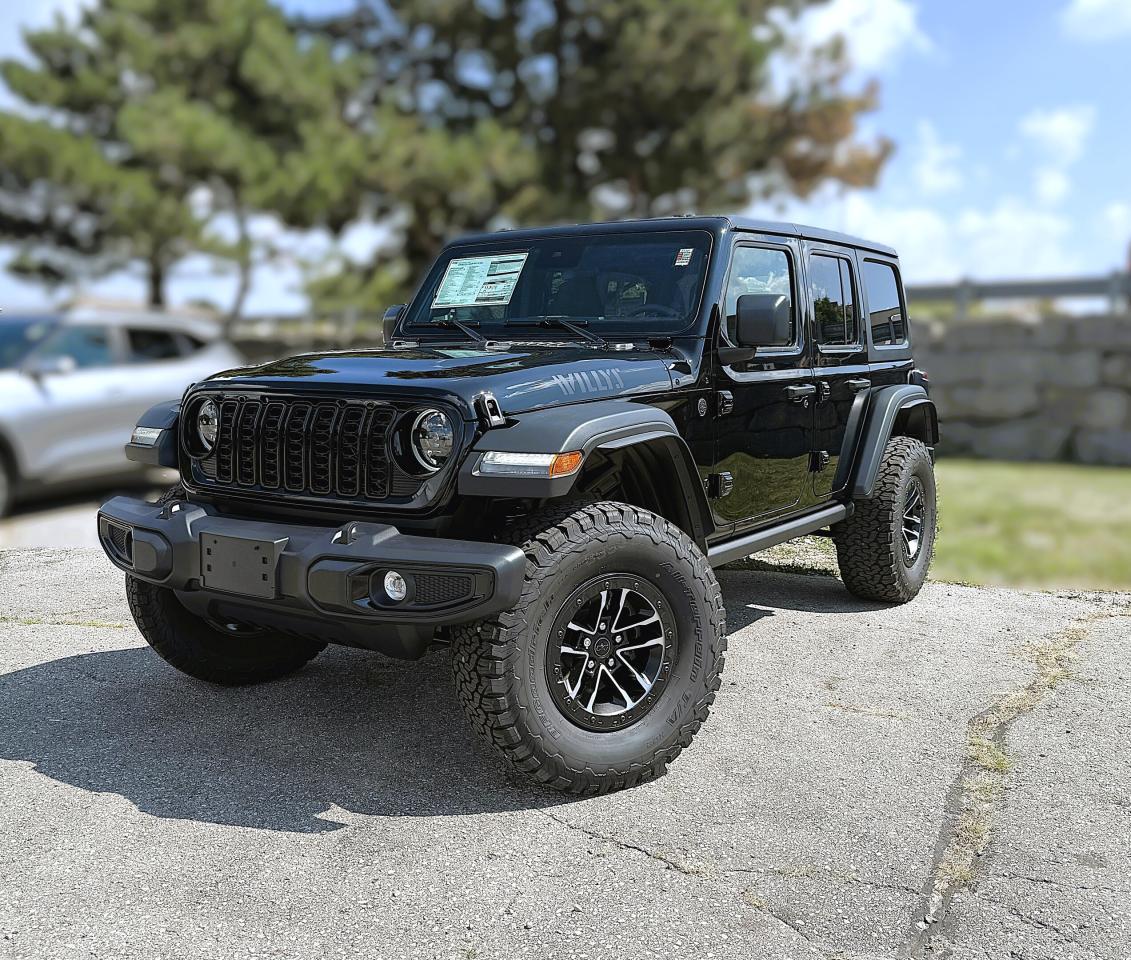 New 2025 Jeep Wrangler Willys 4 Door 4x4 for sale in Waterloo, ON