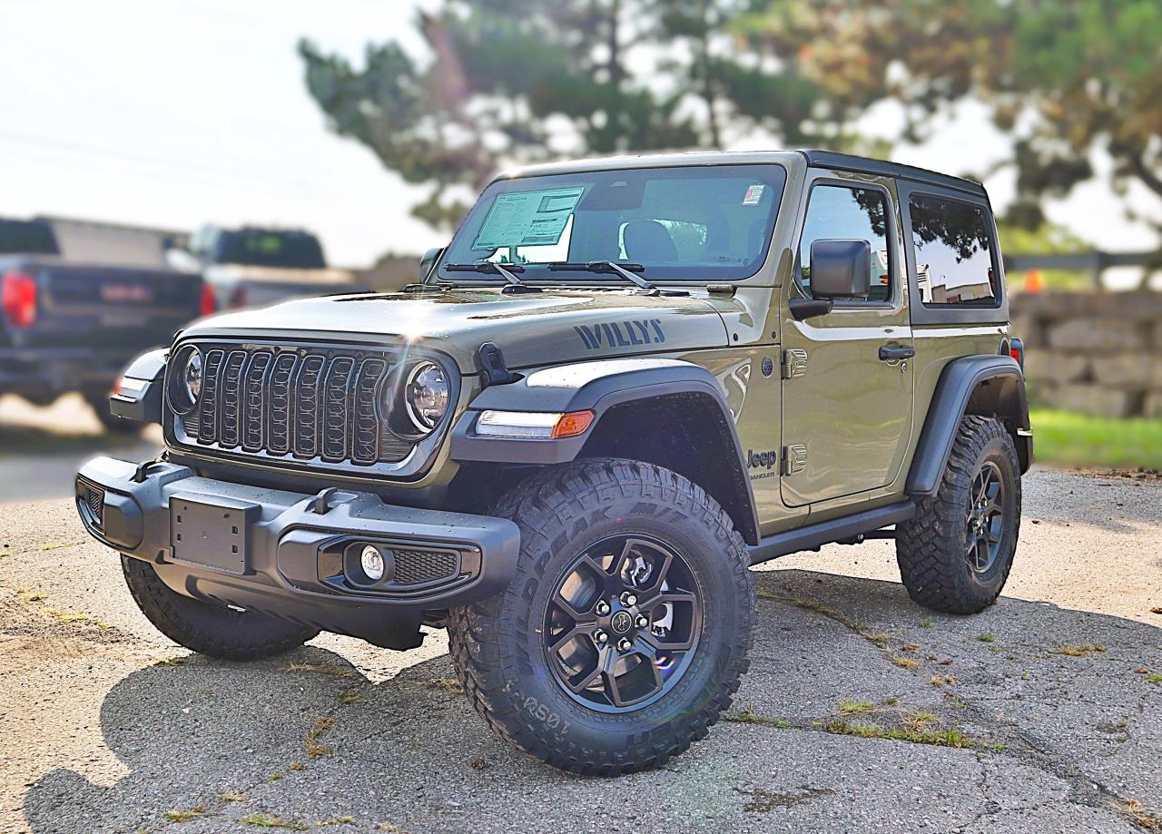 New 2025 Jeep Wrangler Willys 2 Door 4x4 for sale in Waterloo, ON