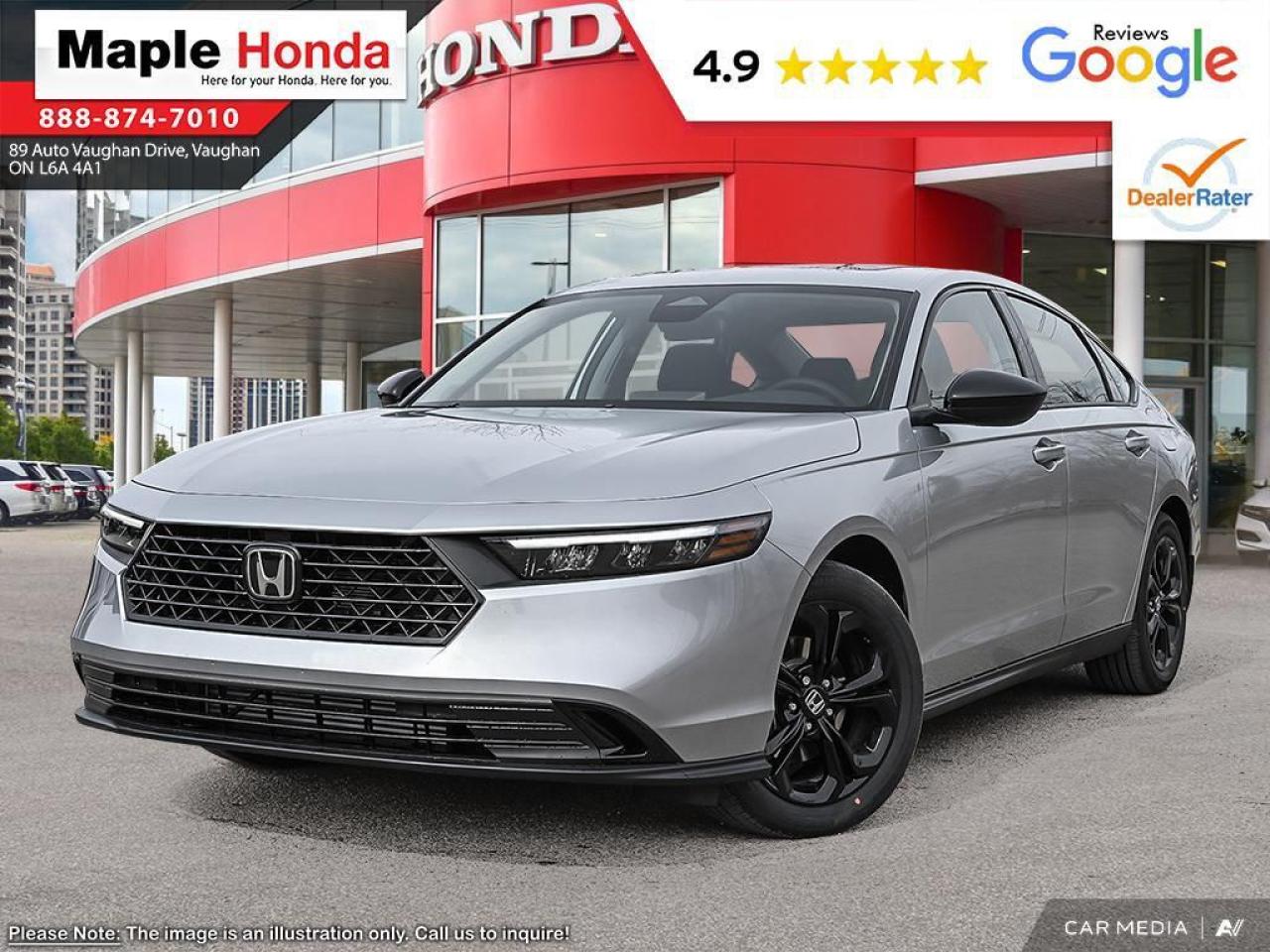 New 2025 Honda Accord Sedan 4DR SDN CVT SE for sale in Vaughan, ON