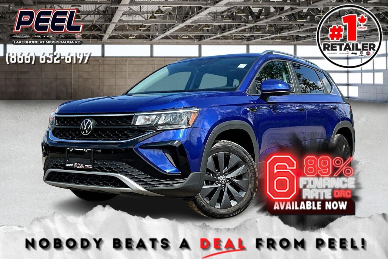 Used 2023 Volkswagen Taos Comfortline | Panoroof | SafetyTec | Htd Seats FWD for sale in Mississauga, ON
