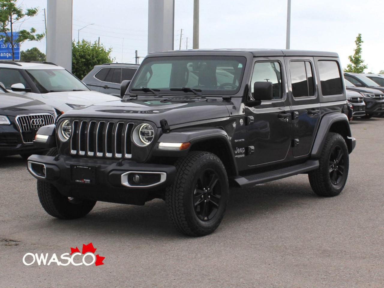 Used 2019 Jeep Wrangler Unlimited 3.6L Summer is Here! Leather! NAV! Alpine Sound! for sale in Whitby, ON