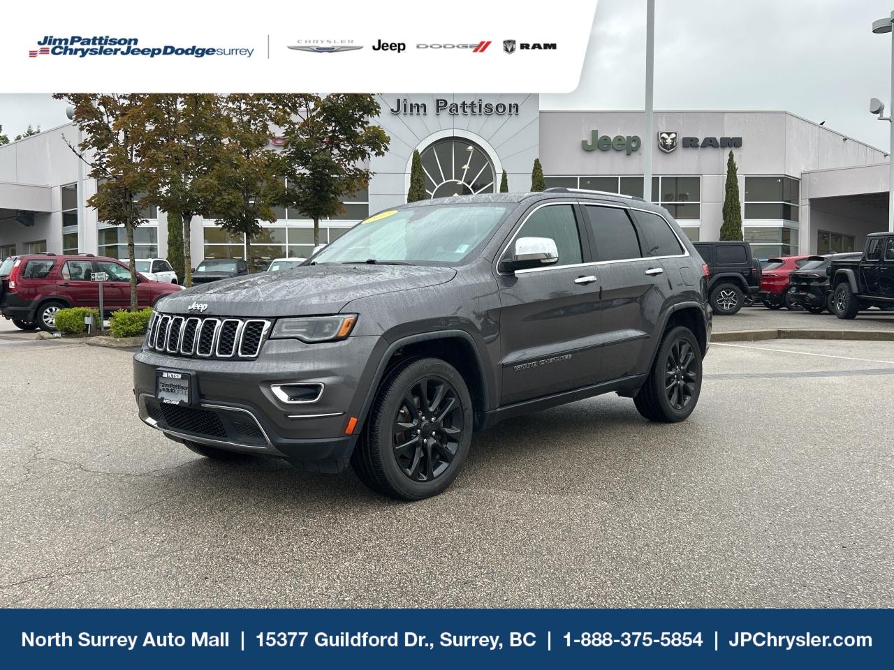 Used 2017 Jeep Grand Cherokee 4WD | Limited | Leather | Power Liftgate for sale in Surrey, BC
