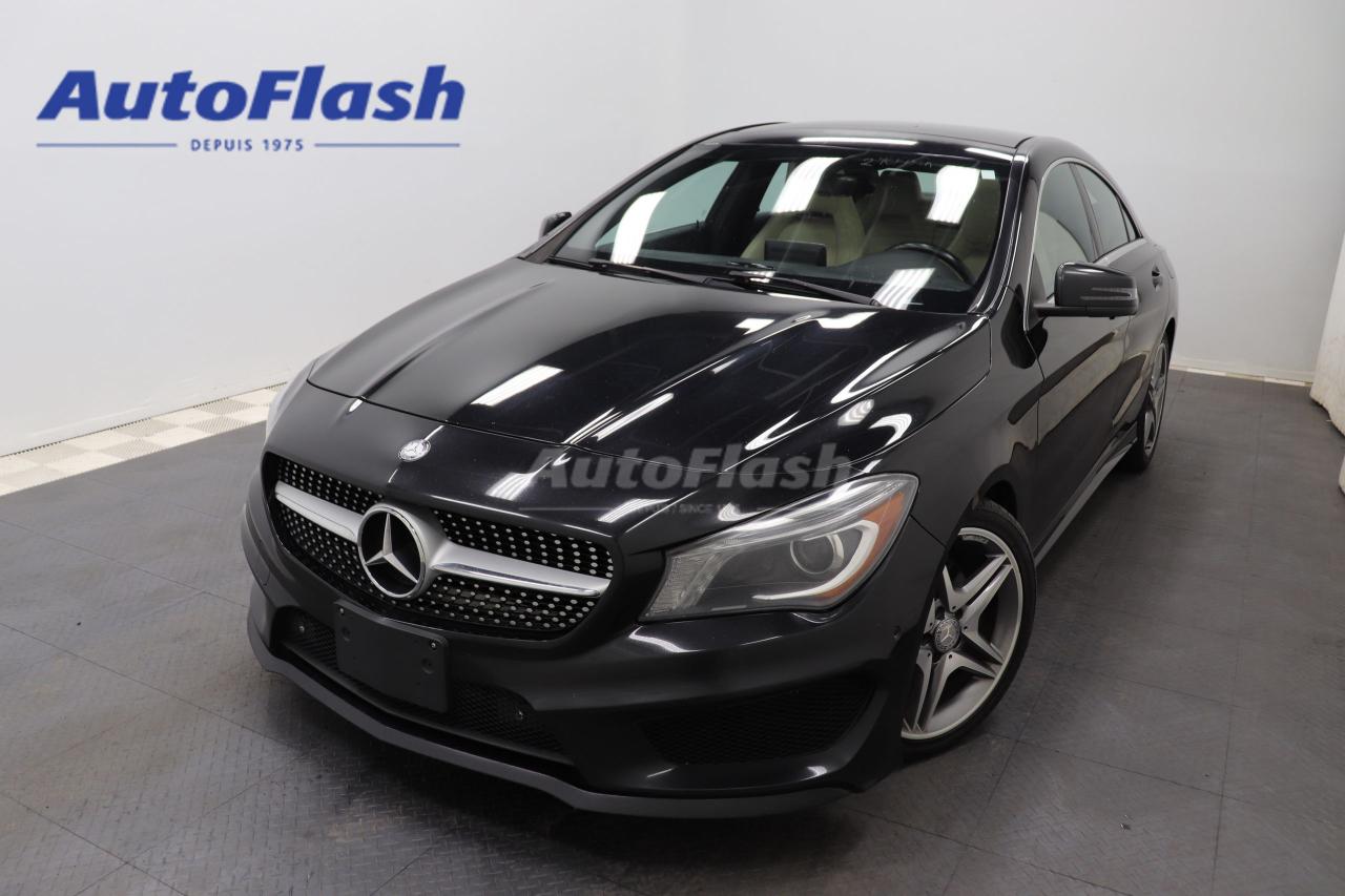 Used 2015 Mercedes-Benz CLA-Class AMG 4MATIC, TOIT OUVRANT, CUIR, SIEGES CHAUFFANTS for sale in Saint-Hubert, QC