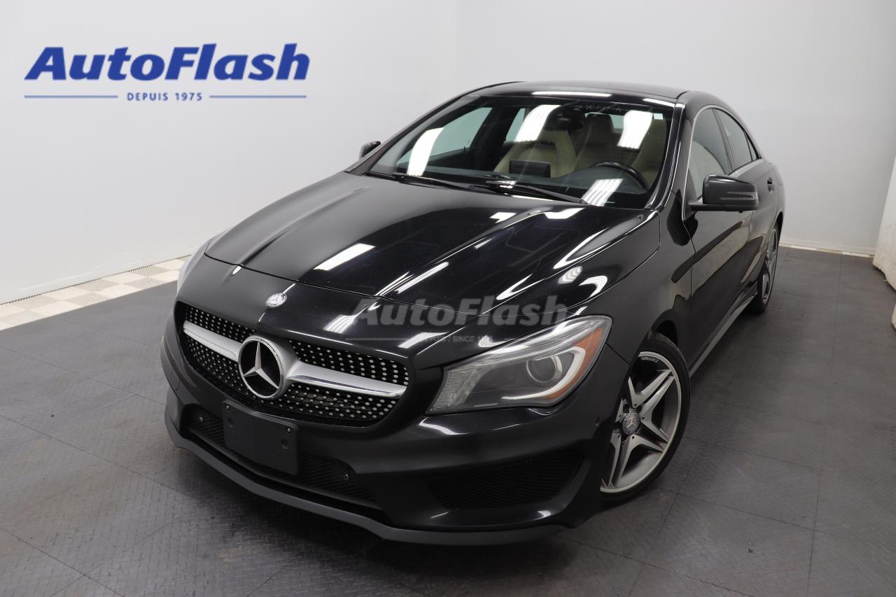 Used 2015 Mercedes-Benz CLA-Class AMG 4MATIC, TOIT OUVRANT, CUIR, SIEGES CHAUFFANTS for sale in Saint-Hubert, QC