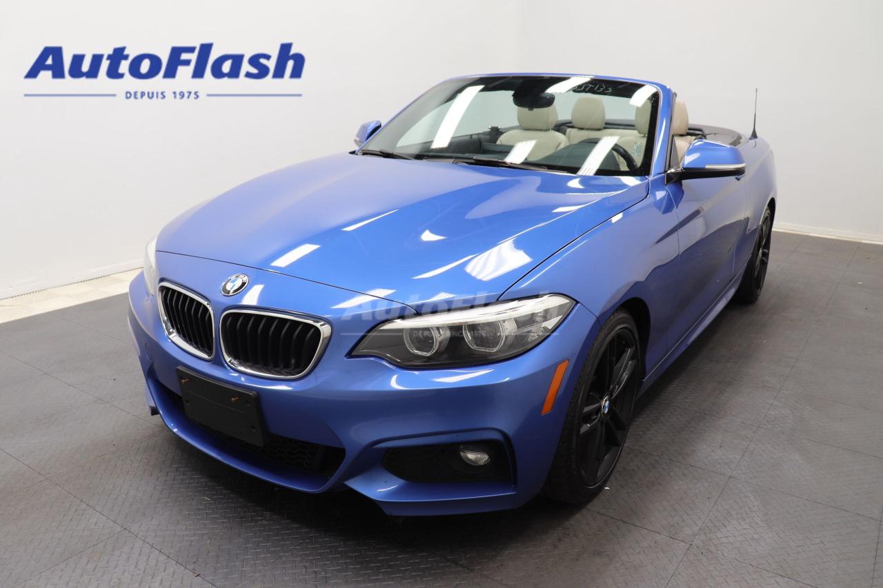 Used 2018 BMW 2 Series DECAPOTABLE, CAMERA, BLUETOOTH, SIEGES CHAUFF for sale in Saint-Hubert, QC