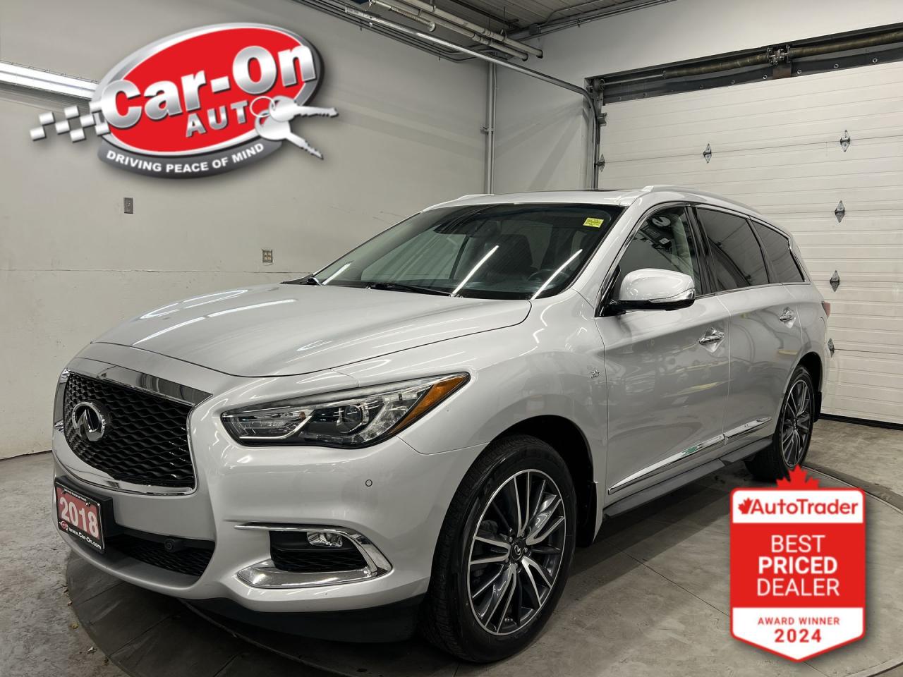Used 2018 Infiniti QX60 AWD| 7-PASS| TOURING PKG| LEATHER| SUNROOF| NAV for sale in Ottawa, ON