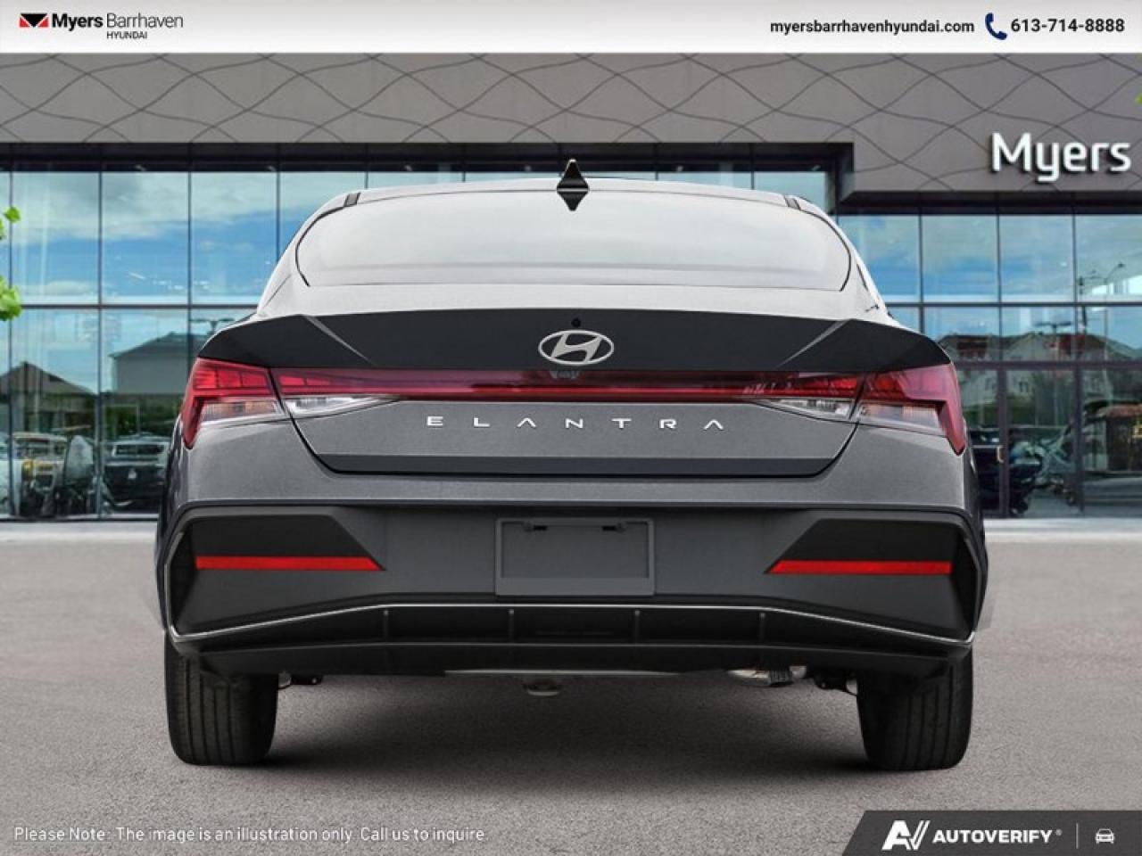 2025 Hyundai Elantra Luxury IVT  - Premium Audio - $218 B/W Photo4