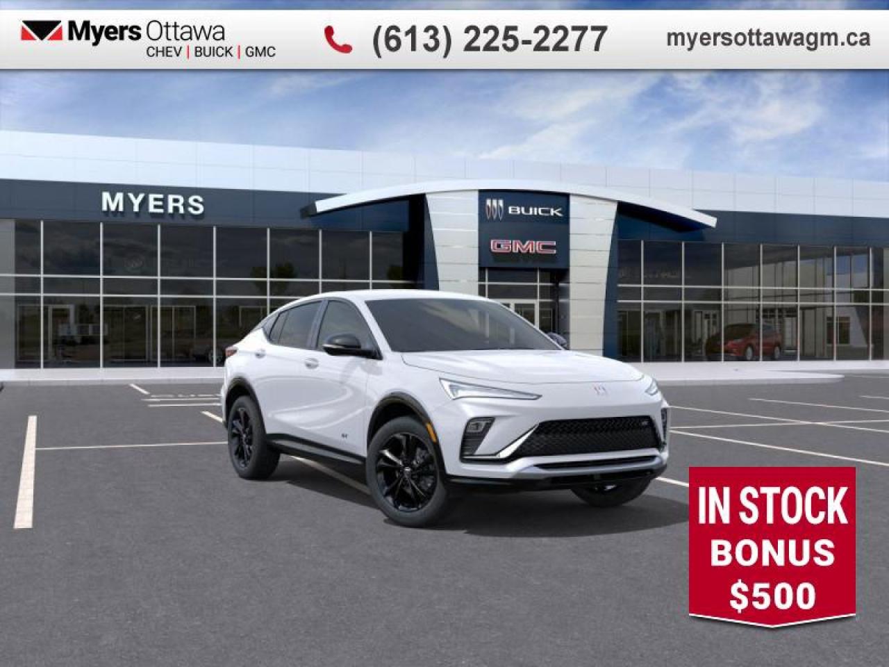 New 2025 Buick Envista Sport Touring  ST, WHITE ON BLACK, IN STOCK for sale in Ottawa, ON