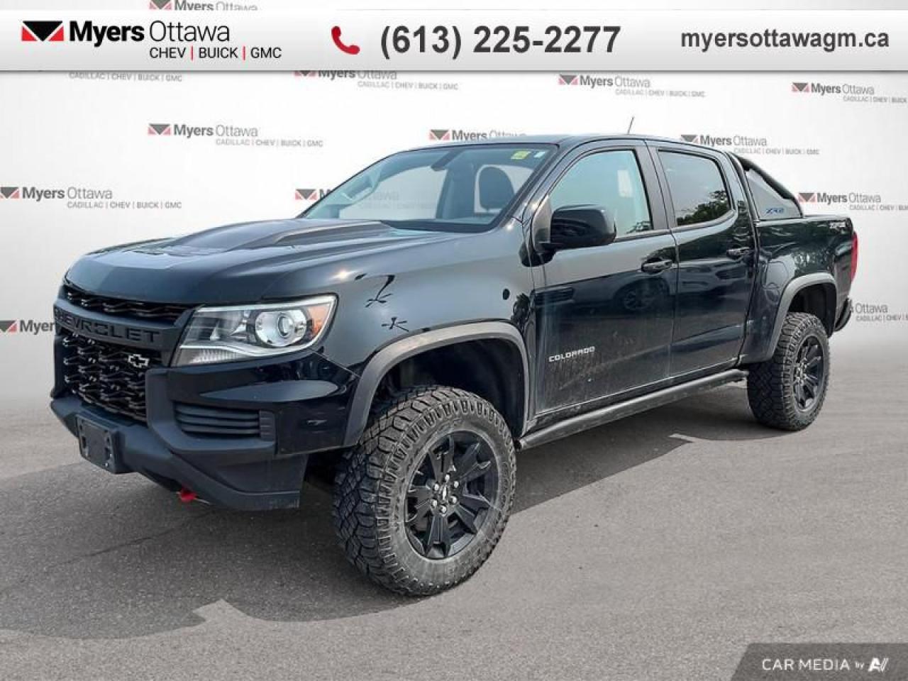 Used 2022 Chevrolet Colorado ZR2  ZR2, 3.6 V6, CREW, LEATHER, CLEAN CARFAX for sale in Ottawa, ON