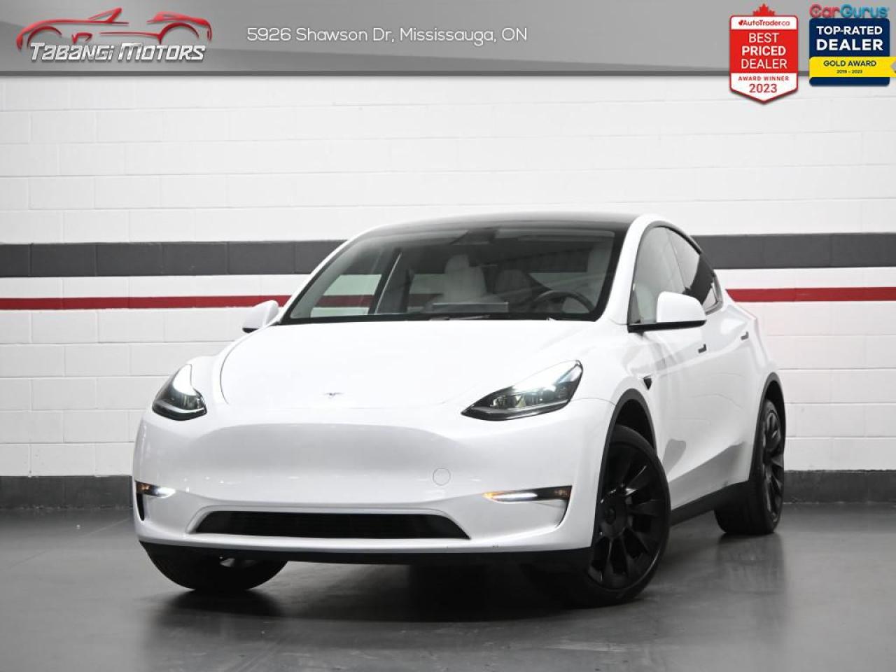 Used 2024 Tesla Model Y Long Range  No Accident White Leather Dual Motor Autopilot Navigation Glass Roof for sale in Mississauga, ON