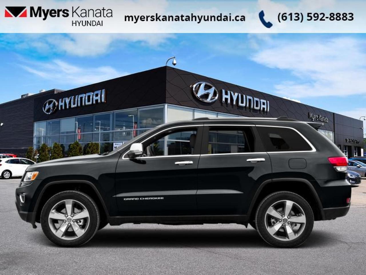 Used 2015 Jeep Grand Cherokee Overland  - Navigation - $70.87 /Wk for sale in Kanata, ON