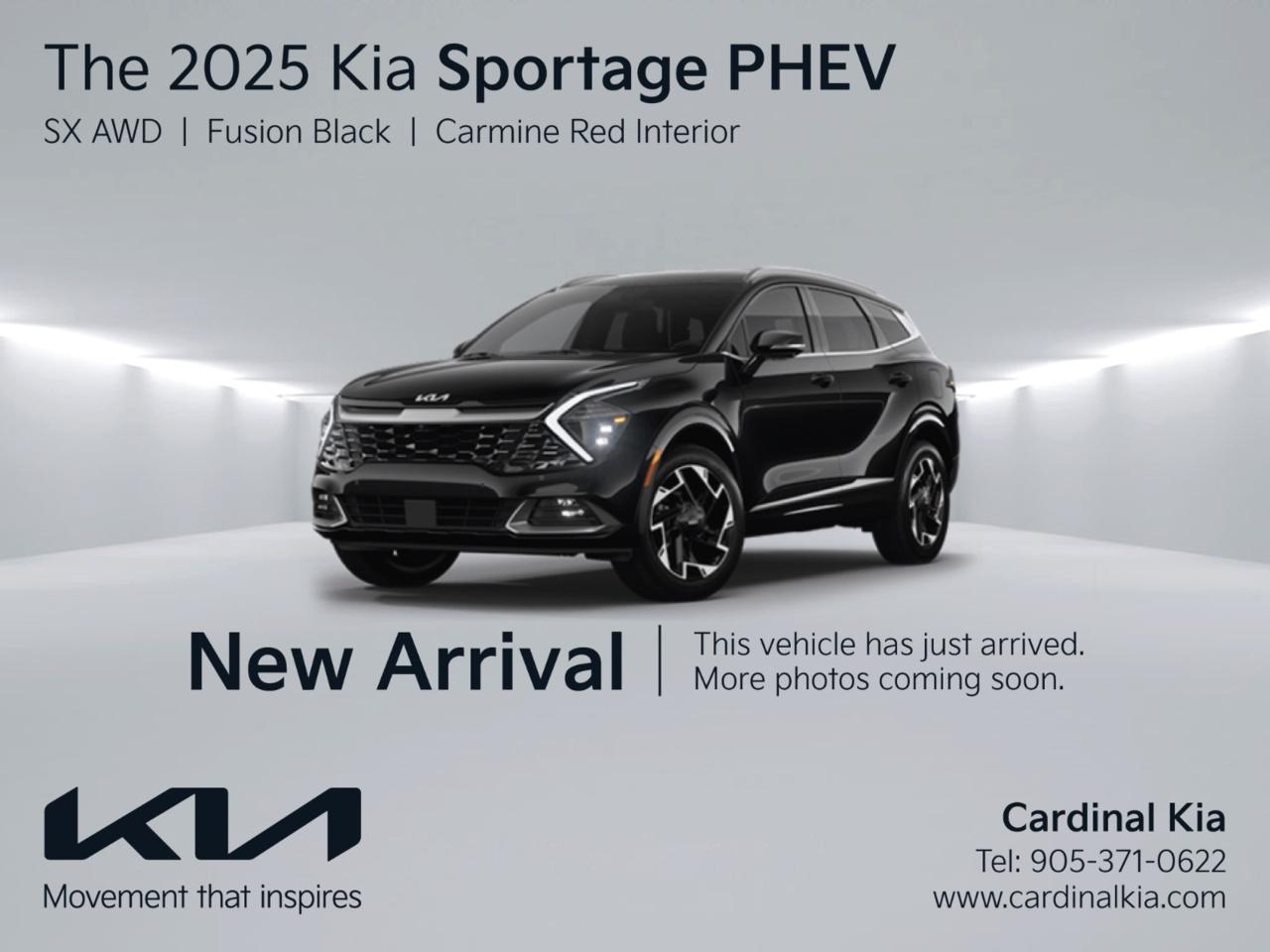 New 2025 Kia Sportage PHEV SX - Red Interior for sale in Niagara Falls, ON