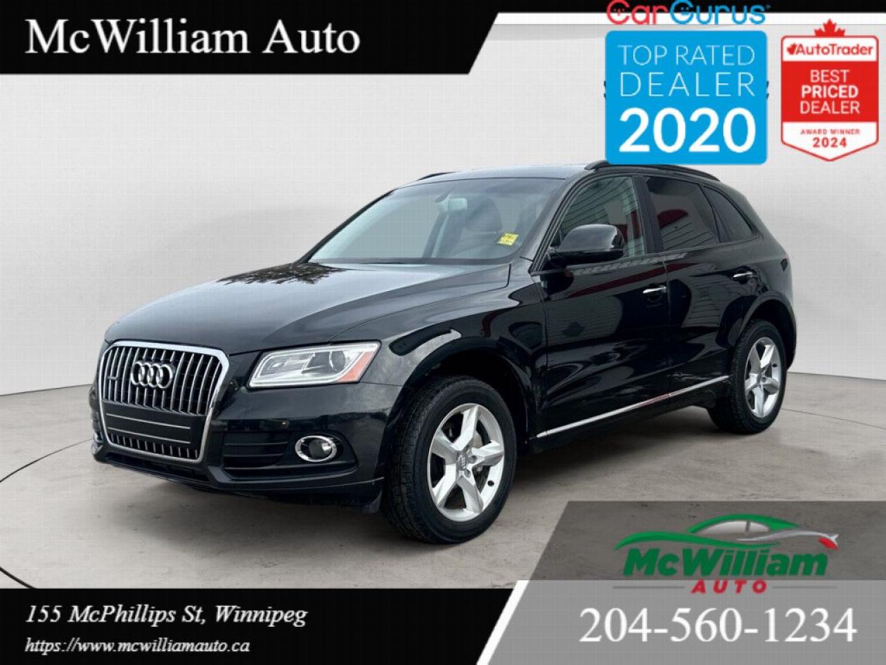 Used 2017 Audi Q5 2.0T Premium quattro 4dr SUV AWD (2.0L 4cyl Turbo 8A) for sale in Winnipeg, MB