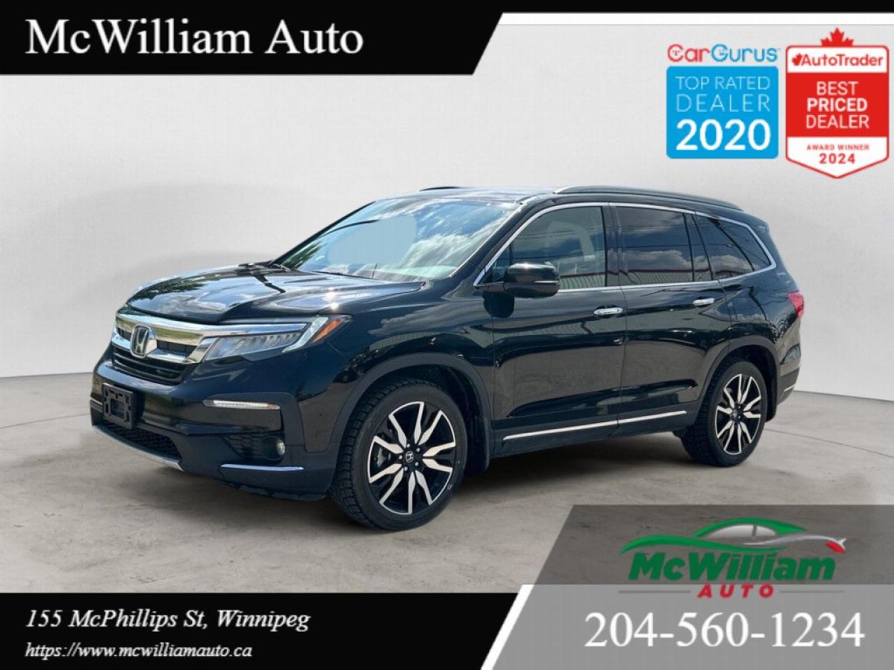 Used 2019 Honda Pilot Touring |HTD & A/C SEATS|SUNROOF|REMOTE START| for sale in Winnipeg, MB