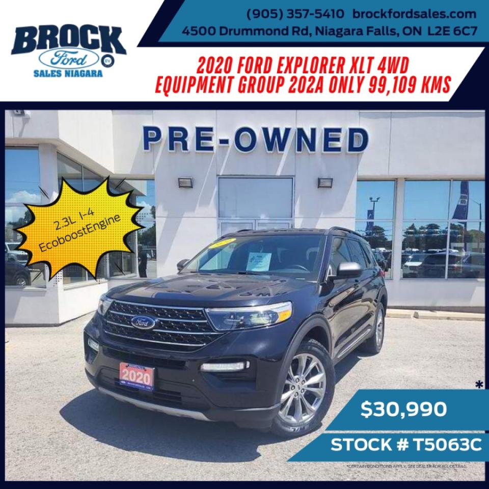 Used 2020 Ford Explorer XLT 4WD for sale in Niagara Falls, ON