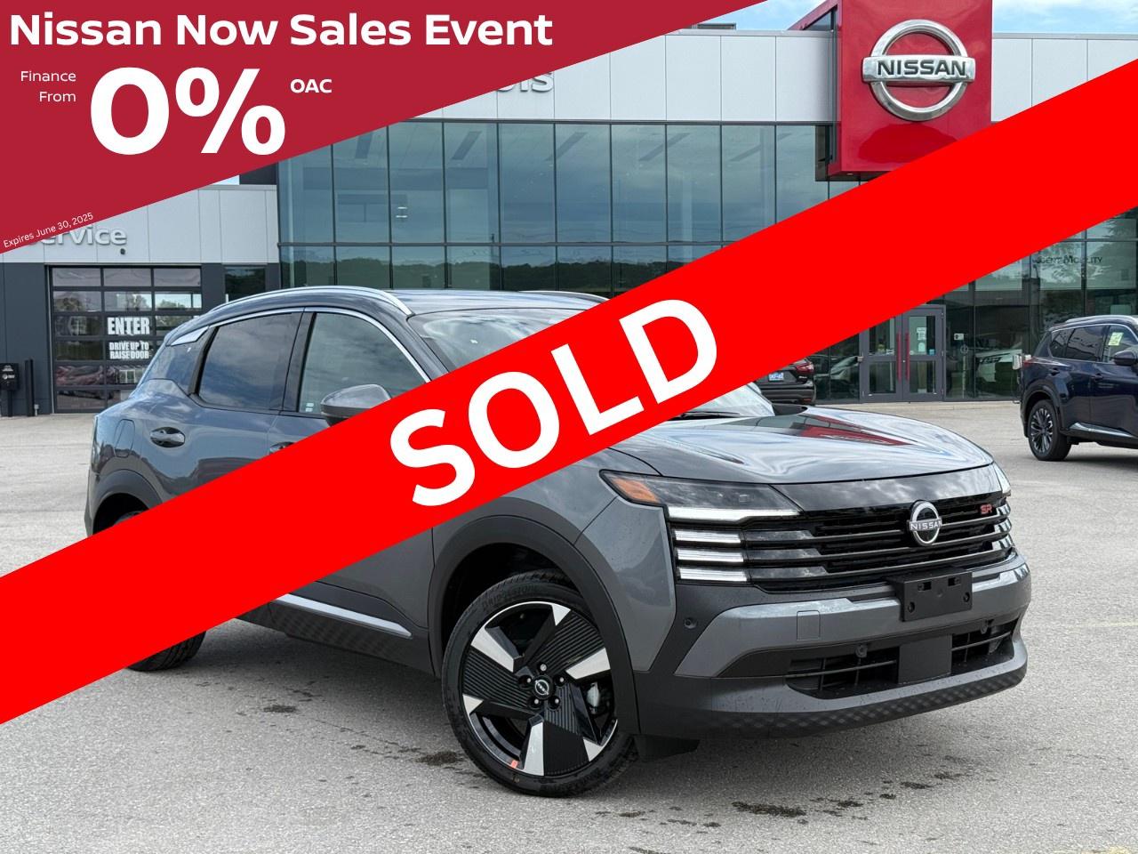 New 2025 Nissan Kicks SR AWD for sale in Midland, ON