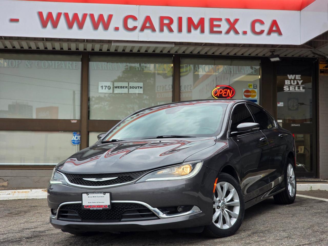 Used 2015 Chrysler 200 Leather | Backup Camera | Heated Seats | Heated Steering for sale in Waterloo, ON