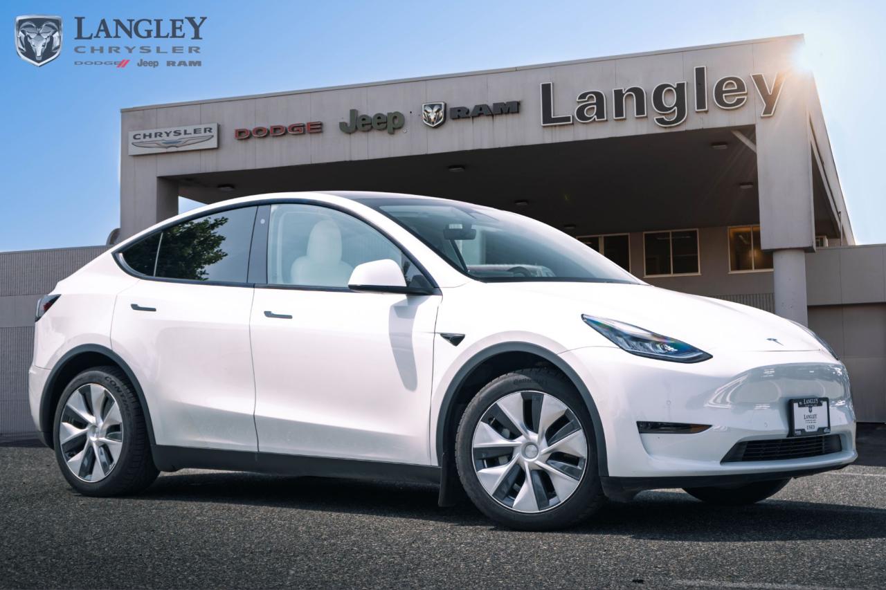 Used 2020 Tesla Model Y Long Range DUAL MOTOR LONG RANGE WHITE INTERIOR for sale in Surrey, BC
