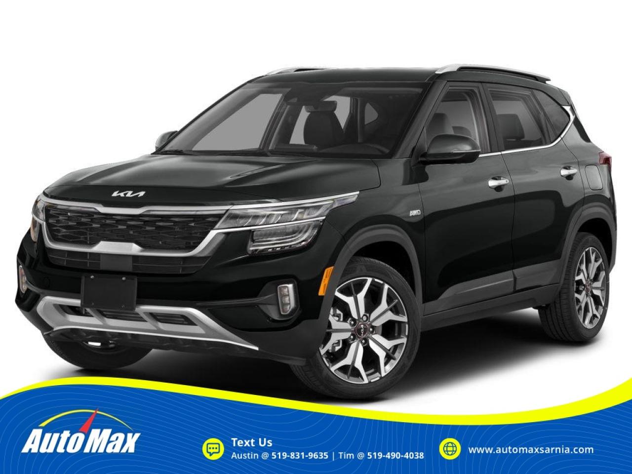 Used 2022 Kia Seltos SX Turbo w/Black Interior for sale in Sarnia, ON