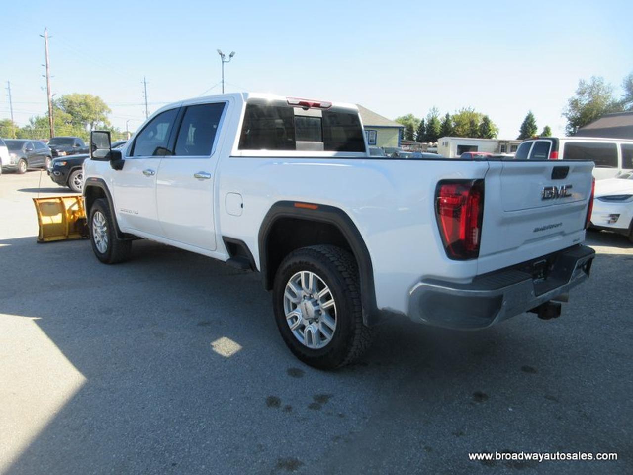 2023 GMC Sierra 2500 3/4 TON SLT-EDITION 5 PASSENGER 6.6L - DURAMAX.. 4X4.. CREW-CAB.. 6.6-BOX.. FISHER-STRAIGHT-PLOW.. LEATHER.. HEATED SEATS & WHEEL.. POWER MIRRORS.. Photo