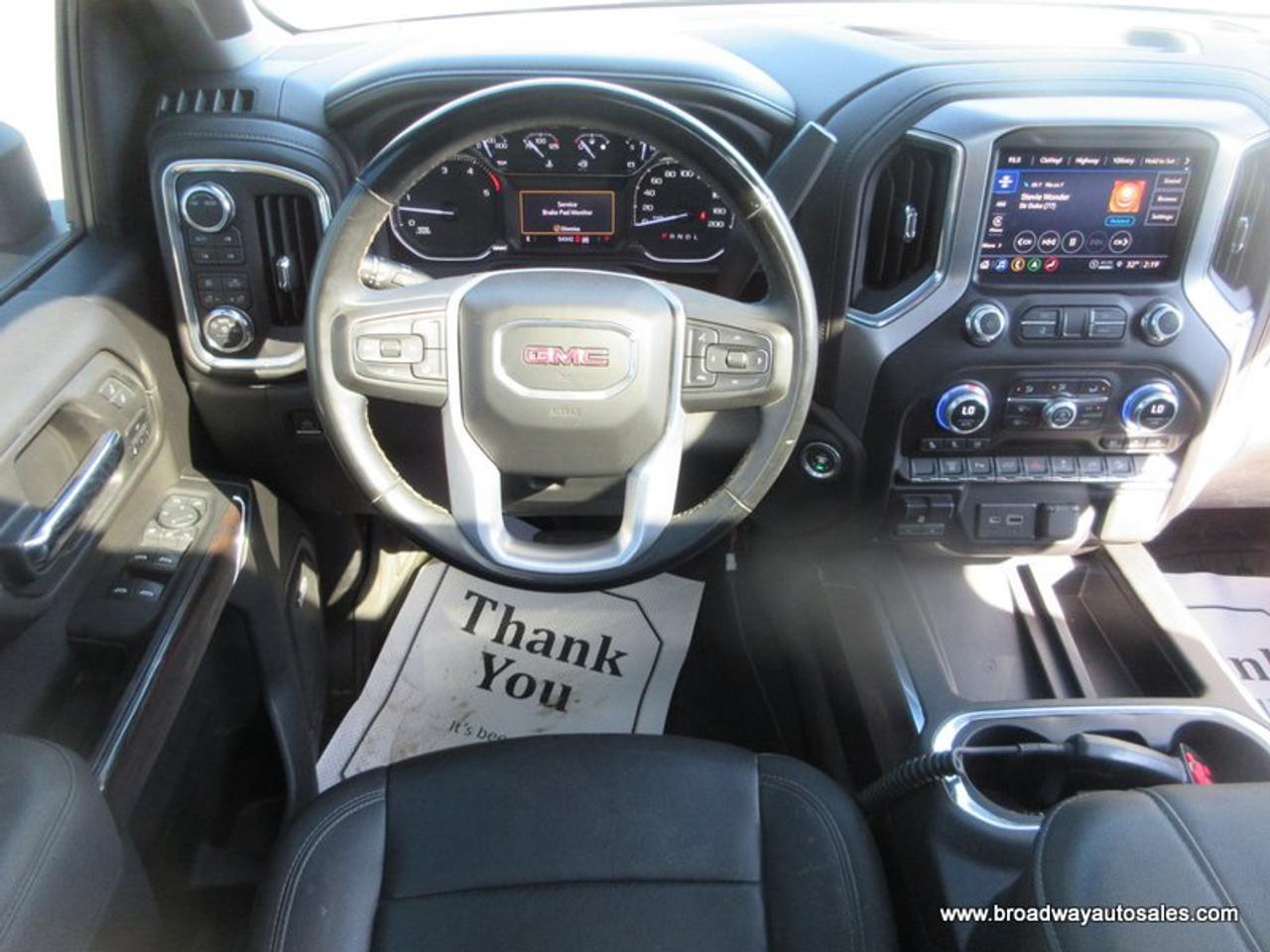 2023 GMC Sierra 2500 3/4 TON SLT-EDITION 5 PASSENGER 6.6L - DURAMAX.. 4X4.. CREW-CAB.. 6.6-BOX.. FISHER-STRAIGHT-PLOW.. LEATHER.. HEATED SEATS & WHEEL.. POWER MIRRORS.. Photo