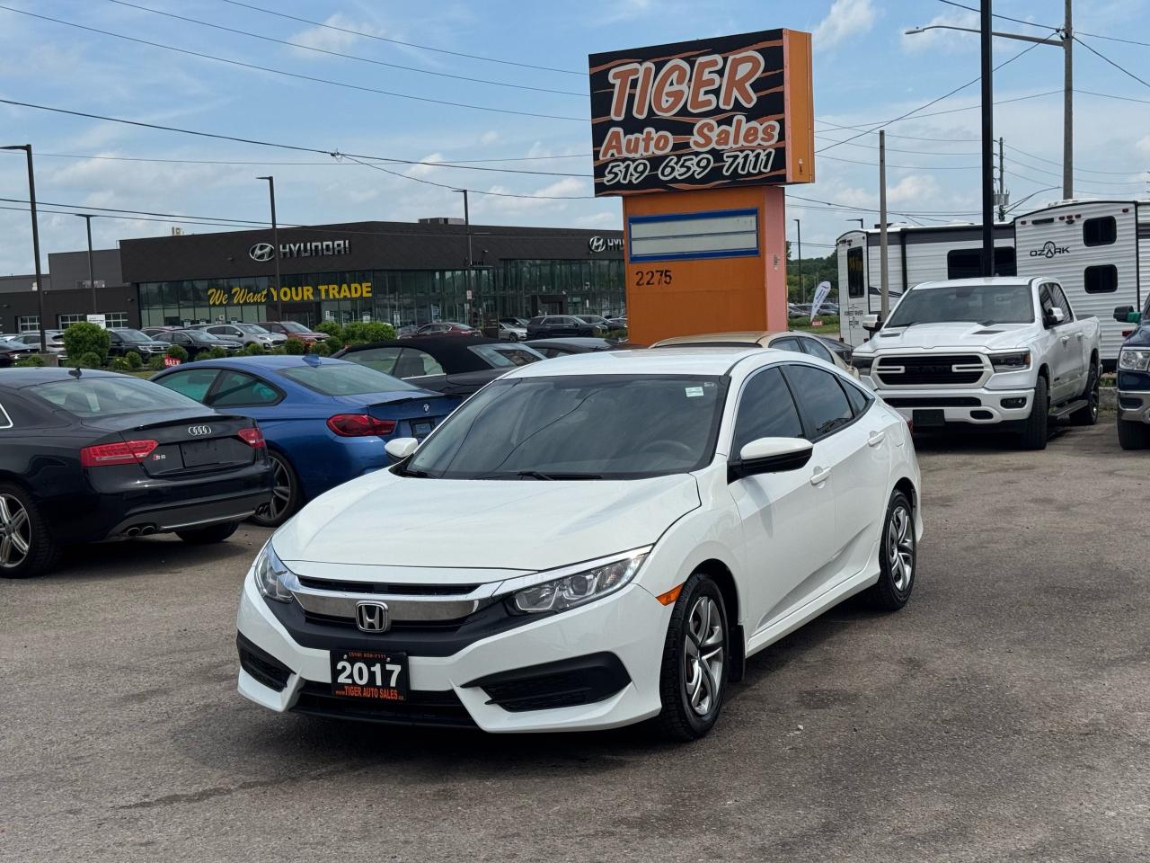 Used 2017 Honda Civic LX, ONLY 120KMS, WELL MAINTAINED, CERTIFIED for sale in London, ON