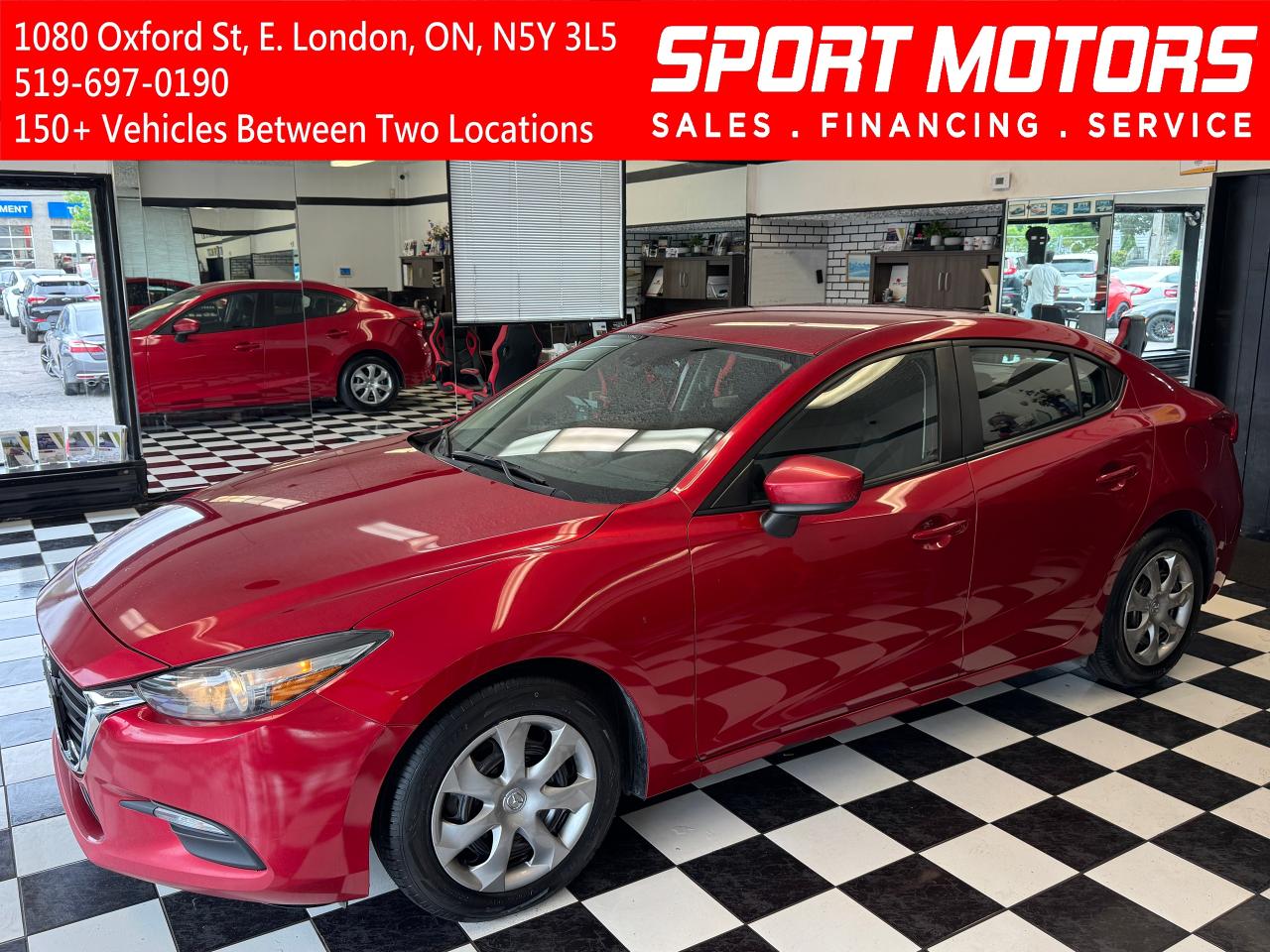 Used 2017 Mazda MAZDA3 GX+New Tires+Heated Seats+A/C+Camera for sale in London, ON