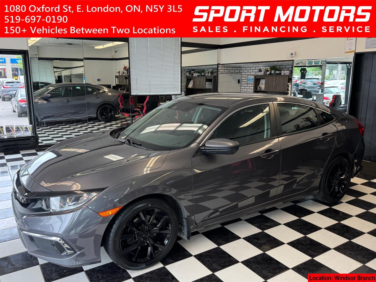 2019 Honda Civic LX+New Tires+Brakes+Camera+Adaptive Cruise+LKA Photo0
