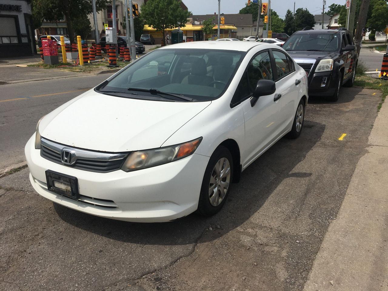 Used 2012 Honda Civic 4dr Man DX for sale in St. Catharines, ON
