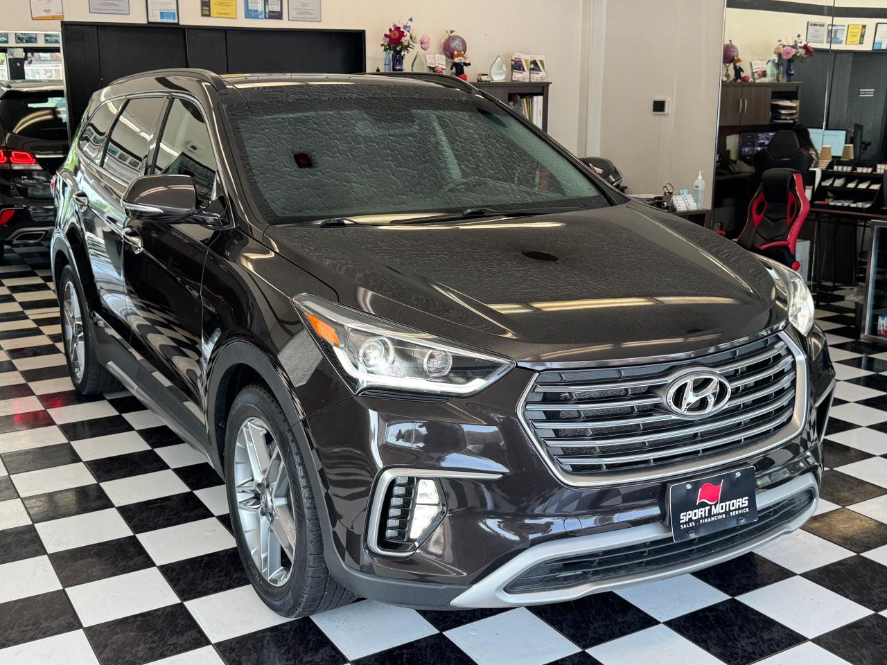 2017 Hyundai Santa Fe XL LIMITED XL AWD 7 Passenger+Cooled Leather+BSM+Roof Photo12
