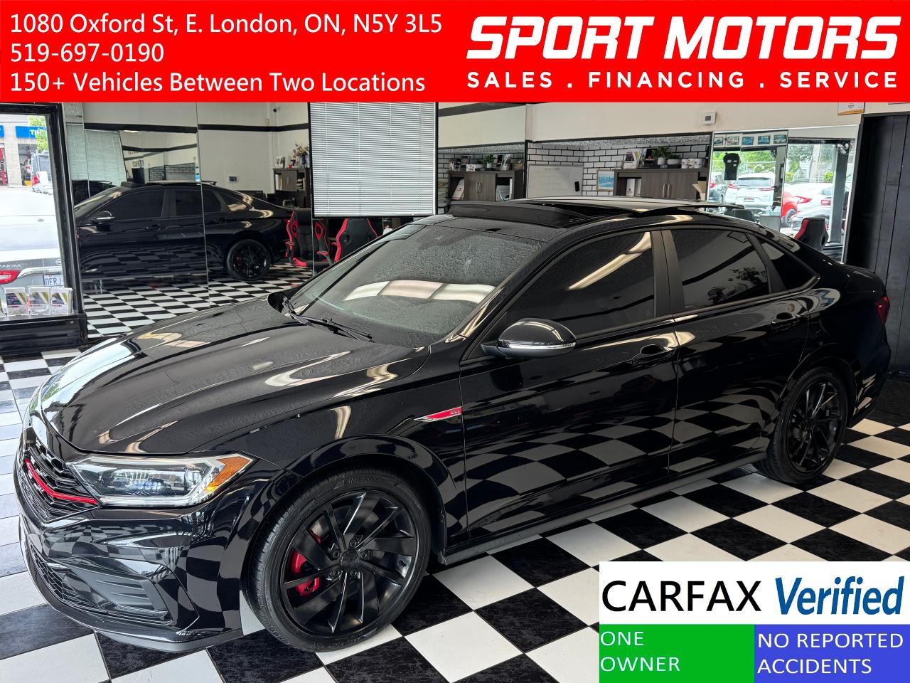 Used 2020 Volkswagen Jetta GLI DSG+Roof+Adaptive Cruise+GPS+CLEAN CARFAX for sale in London, ON