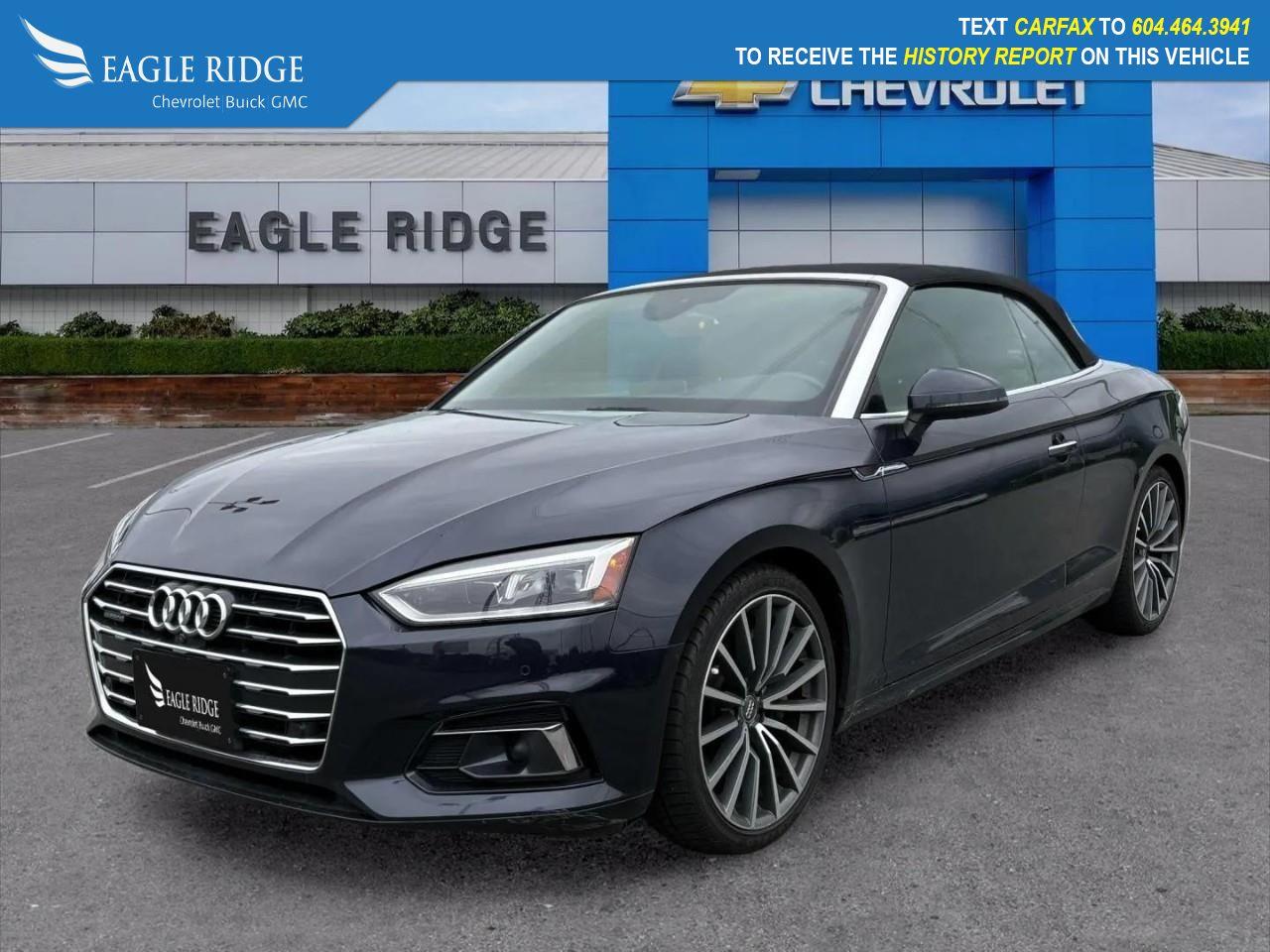 Used 2018 Audi A5 2.0T Technik Power driver seat, Power steering, Power windows, Remote keyless entry, Steering wheel mounted audio controls, Turn signal indicator mirrors for sale in Coquitlam, BC