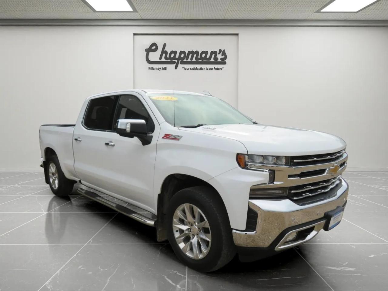 Used 2021 Chevrolet Silverado 1500 LTZ HD Rear Vision Camera, Heated/Ventilated Front Seats, Automatic Heated Steering Wheel for sale in Killarney, MB