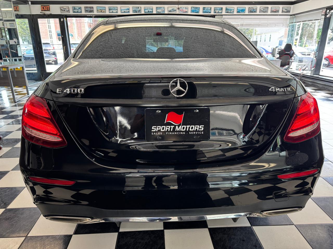 2017 Mercedes-Benz E-Class E400 4MATIC+Roof+GPS+BSM+Power Trunk Photo10