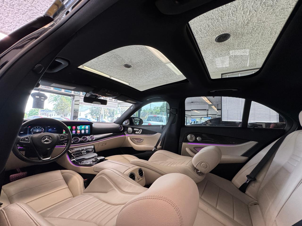 2017 Mercedes-Benz E-Class E400 4MATIC+Roof+GPS+BSM+Power Trunk Photo4