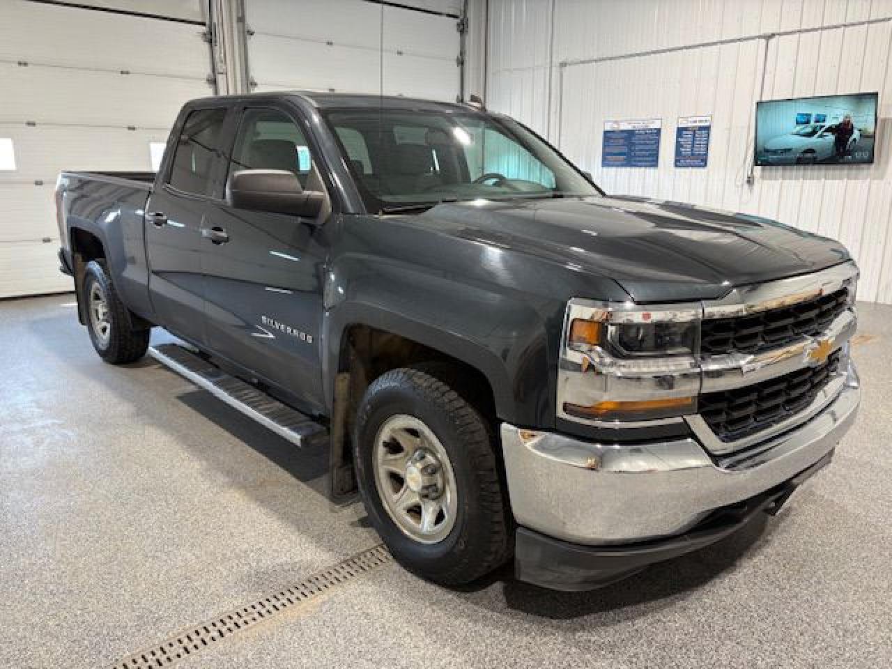 Used 2018 Chevrolet Silverado 1500 LS DOUBLE CAB 4WD for sale in Brandon, MB