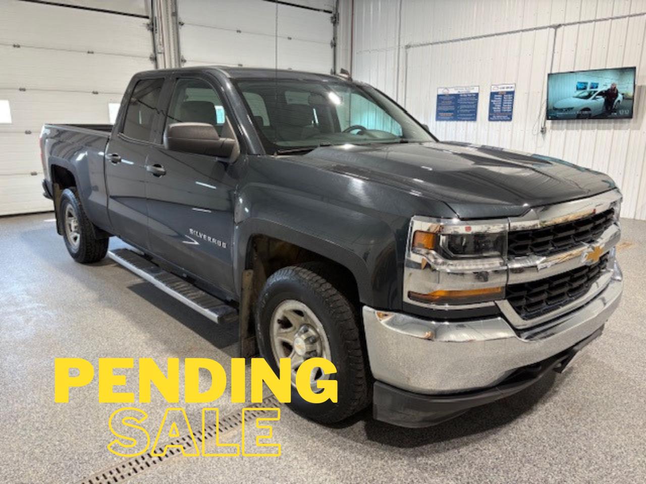 Used 2018 Chevrolet Silverado 1500 LS DOUBLE CAB 4WD for sale in Brandon, MB