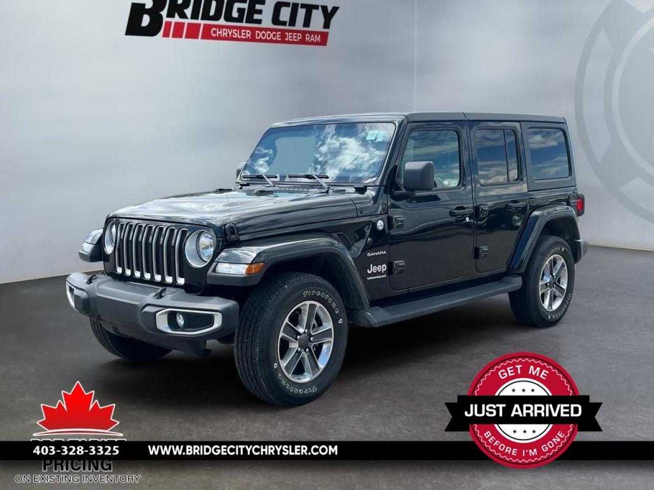 Used 2023 Jeep Wrangler Sahara for sale in Lethbridge, AB
