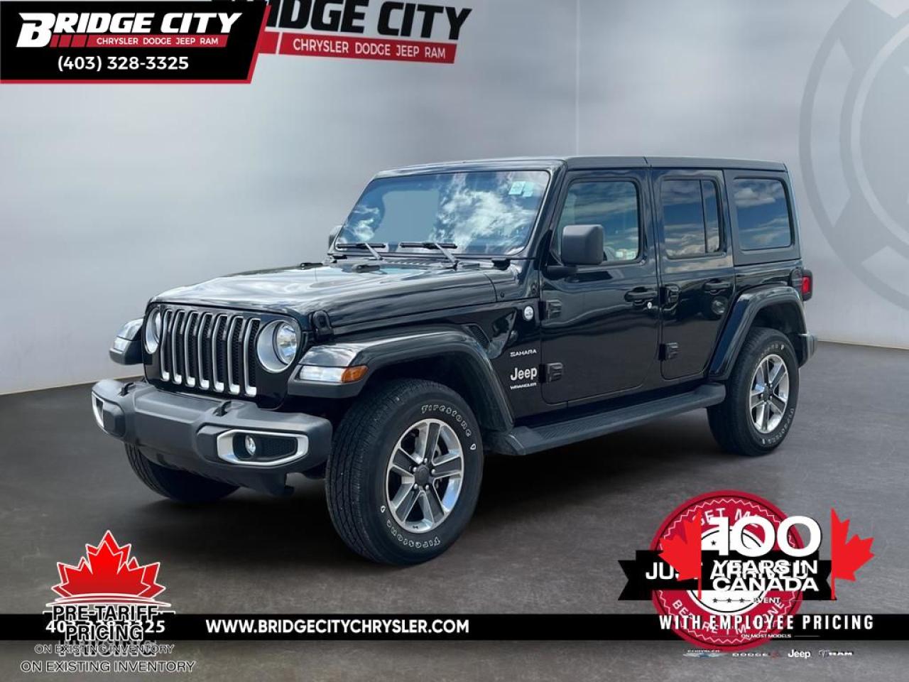 Used 2023 Jeep Wrangler Sahara for sale in Lethbridge, AB