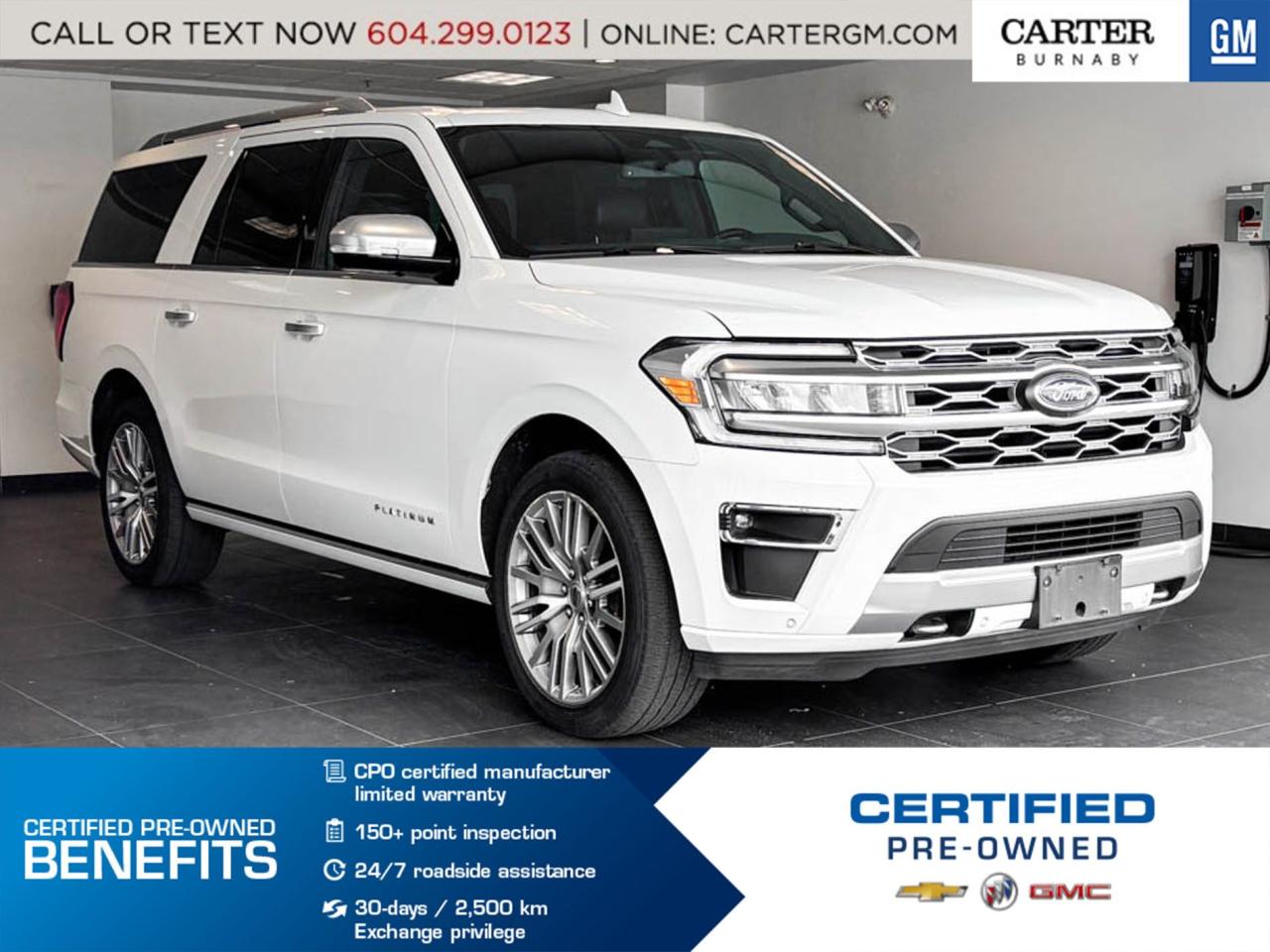 Used 2023 Ford Expedition 4WD | SUN ROOF/HD VISION/ POWER & HEATED SEATS for sale in Burnaby, BC
