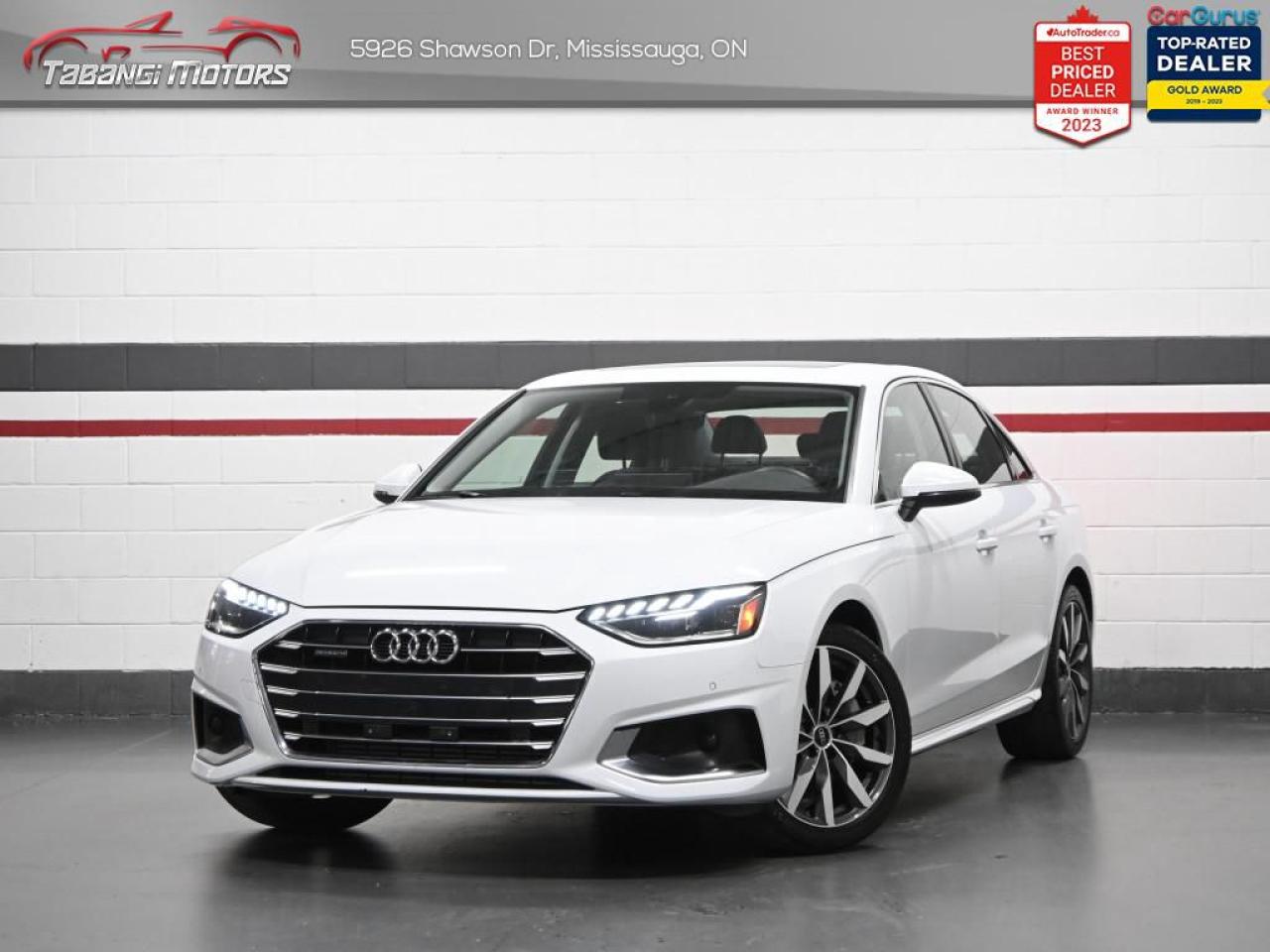 Used 2023 Audi A4 No Accident Carplay Sunroof Park Aid for sale in Mississauga, ON