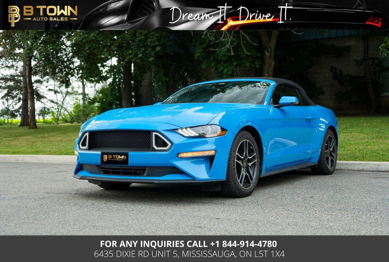 Used 2022 Ford Mustang EcoBoost Premium Convertible for sale in Mississauga, ON