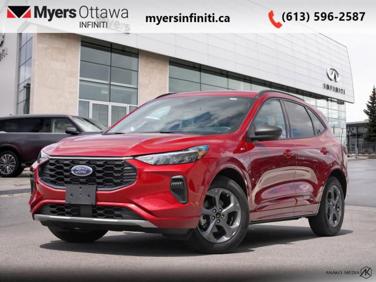 Used 2024 Ford Escape ST-Line  - Aluminum Wheels -  Apple CarPlay for sale in Ottawa, ON