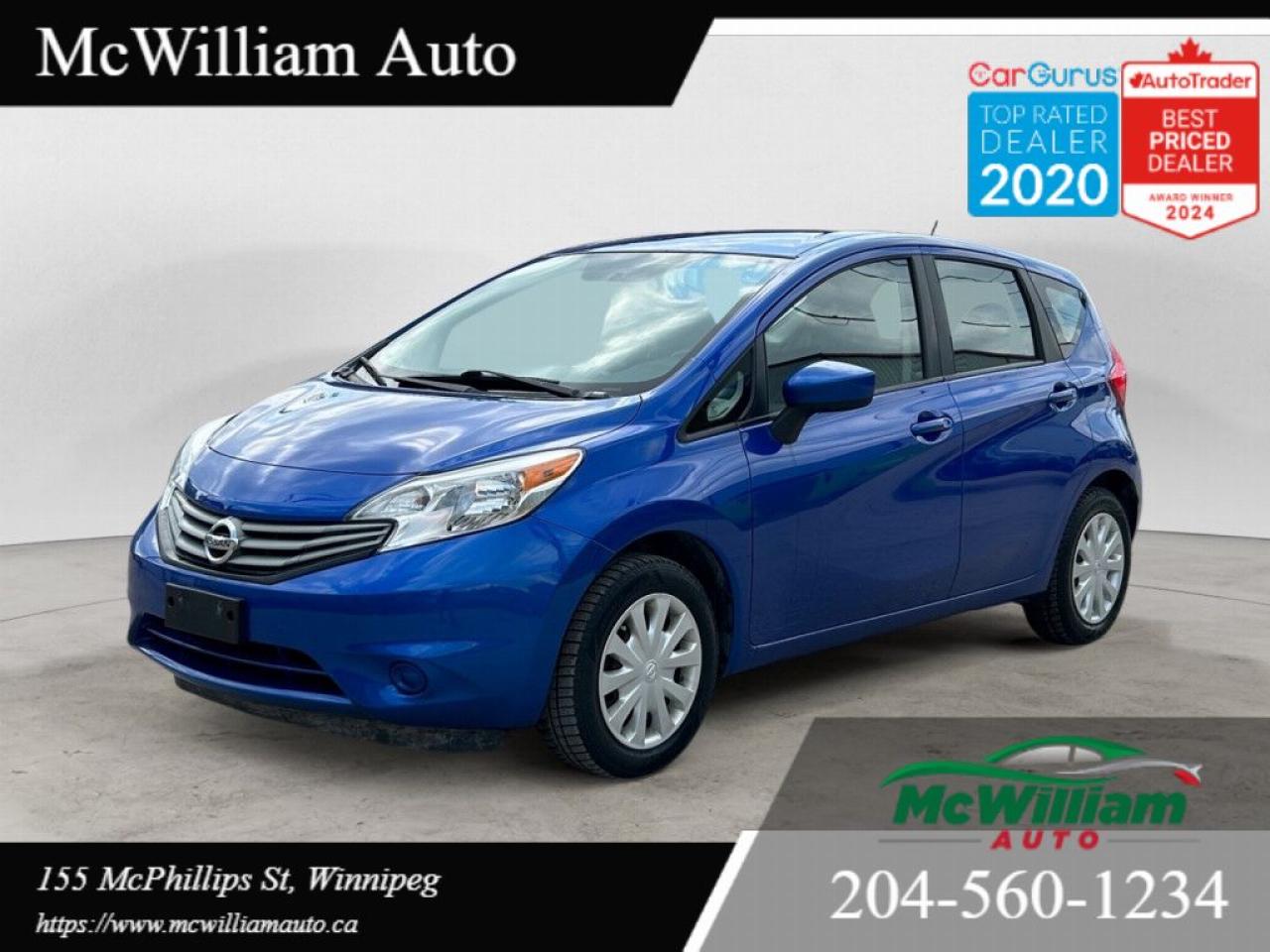 Used 2016 Nissan Versa Note SV | BLUETOOTH AUDIO | BACK UP CAM | for sale in Winnipeg, MB