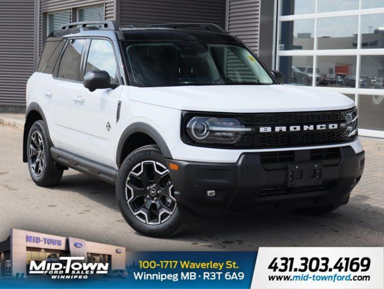 New 2025 Ford Bronco Sport Outer Banks | Tech Package | Hill Start Assist for sale in Winnipeg, MB